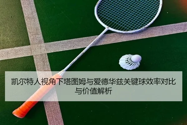 凯尔特人视角下塔图姆与爱德华兹关键球效率对比与价值解析